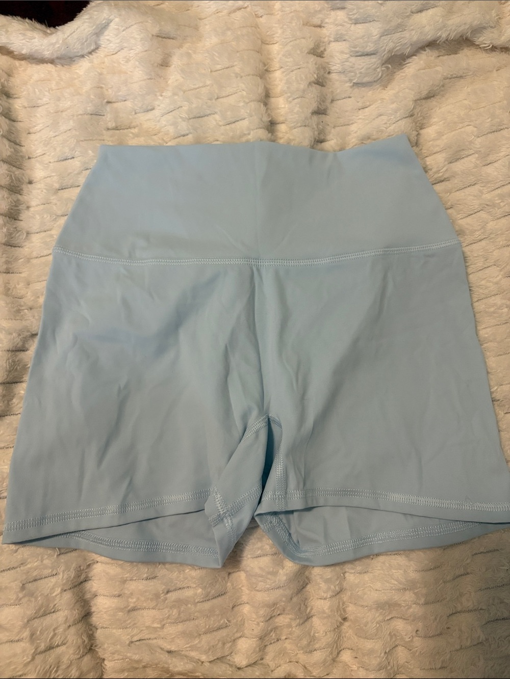 Garage Light Blue Active Booty Shorts